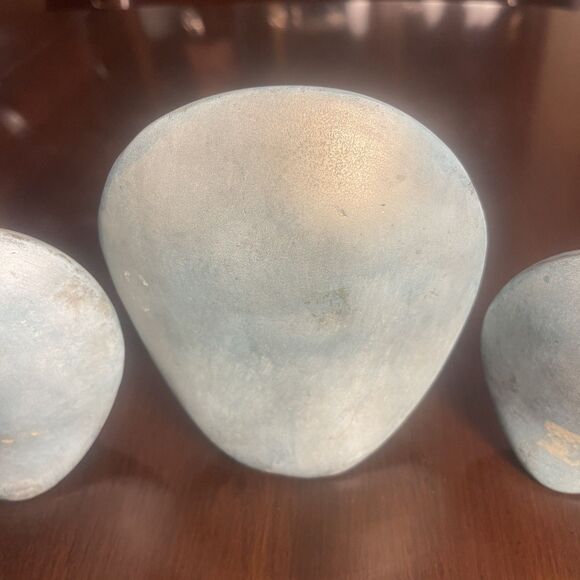 VTG Mexican Handmade Pottery Set Owl Figurines Folk Art Decor Boho Southwestern - Picture 14 of 14